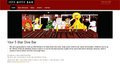 Desktop Screenshot of ittybittybar.com